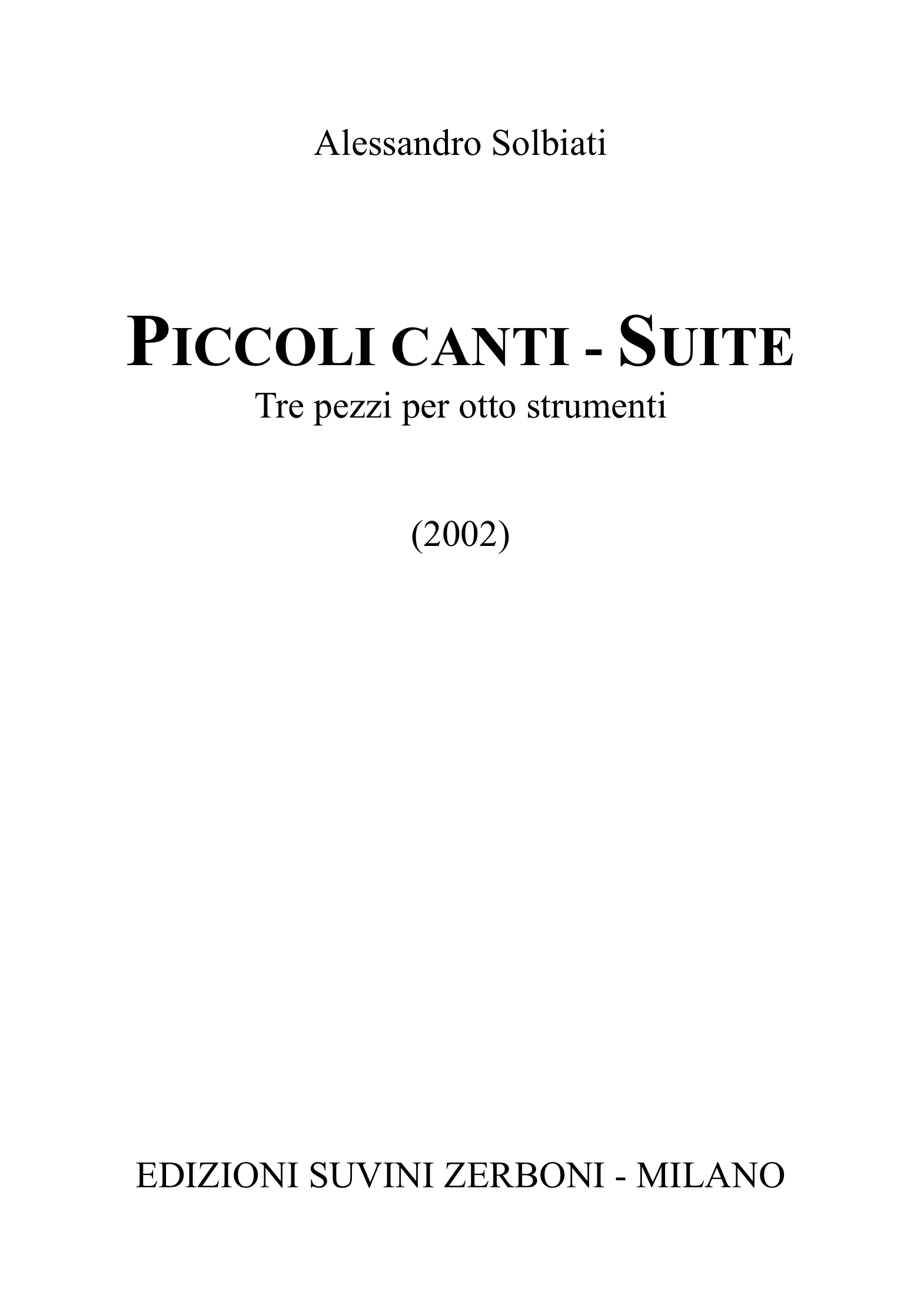 Piccoli Canti_Suite_Solbiati 1